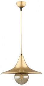 Φωτιστικό Οροφής Silia 216770 E27 27x27x65cm Gold Megapap Metal