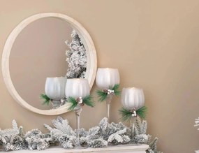 Σετ Διακοσμητικά Κηροπήγια Fééric Lights & Christmas - 3 τεμάχια