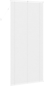 vidaXL Βενετσιάνικη Σκίαση Λευκός 213 x 70 εκ PVC