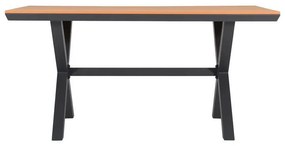 Τραπέζι FL6510 Fylliana Αλουμινίου Polywood Γκρί 150x90x75 εκ. 150x90x75 εκ.