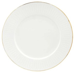 Πιάτο Ρηχό Savoi 03.100.01 27cm Ivory-Gold Cryspo Trio Porcelain