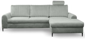 Γωνιακός καναπές Monte-Gkri-Deksia