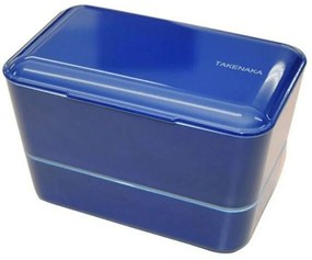 Δοχείο Φαγητού Bento Bite Box Dual LBTTN12-1402-39 17,2x10,9x10,6cm 1150ml Blue Takenaka Polyethylene