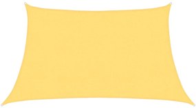 vidaXL Πανί Σκίασης Μπεζ 3/4 x 2 μ. 160 γρ./μ² από HDPE