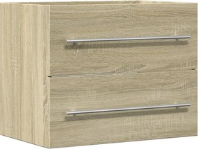 vidaXL Ντουλάπι Νιπτήρα Sonoma Δρυς 60 x 38,5 x 48 εκ. από Επεξ. Ξύλο