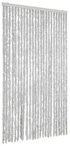 vidaXL Σήτα Εντόμων Γκρι 100 x 220 εκ. από Σενίλ