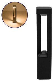 Φωτιστικό Δαπέδου 12139 15W Led 12x12x58cm Black GloboStar