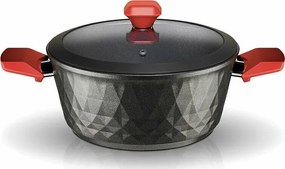 Pyramis Red Diamond Κατσαρόλα 24cm (014010701)