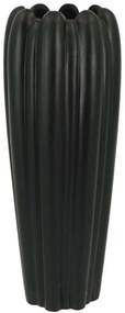 Βάζο Τουλίπα 15-00-22504-40 Φ14x40cm Black Marhome Κεραμικό