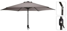 ProGarden Ομπρέλα Monica Taupe 270 εκ.