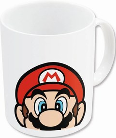 Κεραμικη Κουπα Super Mario Λευκό 325 ml Παιδικά Κεραμικά