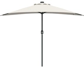vidaXL Ημιδιαφανής Κήπου Άμμος 294 x 150 x 224 εκ ύφασμα