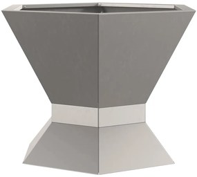 vidaXL Φωτιά Καφέ 50 x 50 x 40 cm Ατσάλι σκληρυθέν στον αέρα