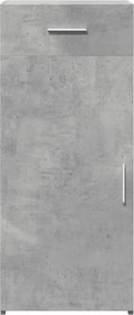 vidaXL Ντουλάπι Γκρι Σκυροδέματος 40x42,5x93 εκ. Επεξεργασμένο Ξύλο
