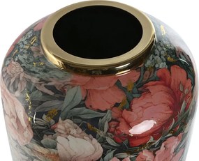 Βάζο Home ESPRIT Πολύχρωμο Ροζ Μέταλλο 25 x 25 x 69,3 cm