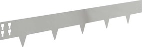 vidaXL Περίγραμμα γκαζόν 30 τμχ. 100 x 15 cm Γαλβανισμένος Χάλυβας