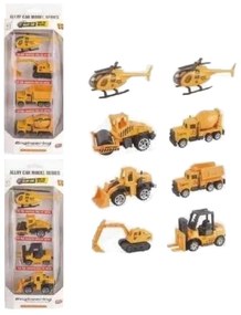 Σετ οχημάτα εργασίας - 4pcs - 6802