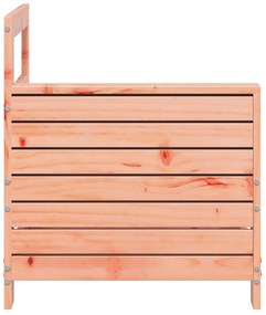vidaXL Καναπές Κήπου με Μπράτσα 69x62x70,5εκ. Μασίφ Ξύλο Ψευδοτσούγκας