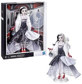 Κούκλα Cruella De Vil F3263 6 Ετών+ Black-White Hasbro