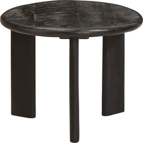 vidaXL Τραπεζάκια Καφέ Στερεών 2 pcs Λευκό Στερεό ξύλο μάνγκο