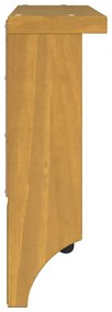 vidaXL Επίτοιχη κρεμάστρα παλτών SANDNES 45x12x35 εκ.Πεύκο μασίφ ξύλο