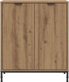 vidaXL Πλαϊνό γραφείο Artisan Oak 69,5 x 33 x 82 εκ.