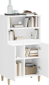 vidaXL Ντουλάπι Λευκό 60 x 36 x 110 εκ. από Επεξεργασμένο Ξύλο