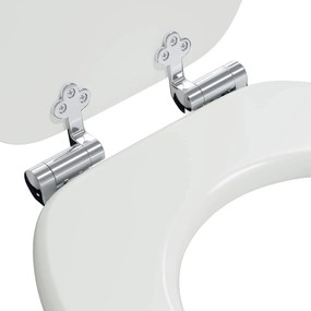 vidaXL Λεκάνη 2 pcs Λευκό 44 x 38 εκ. Πίνακας MDF