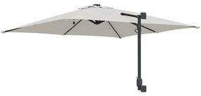 vidaXL Ομπρέλα Κήπου Άμμος 248.5 x 247.5 x 160 εκ. ύφασμα
