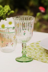 Wine Glass Set (4 Pieces) Botanical 240 Yellow
Green