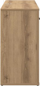 vidaXL Πλαϊνό γραφείο Artisan Oak 100 x 30 x 59,5 εκ