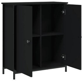 vidaXL Ντουλάπι Μαύρο 70 x 30 x 80 εκ. από Επεξεργασμένο Ξύλο