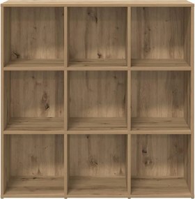 vidaXL Ντουλάπι βιβλίων Βελανιδιά τεχνίτη 98x29x97,5 cm