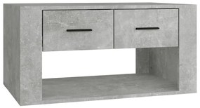 vidaXL Τραπεζάκι Σαλονιού Γκρι Σκυρ. 80x50x40 εκ. Επεξεργασμένο Ξύλο