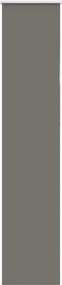 vidaXL Roller Blind Blackout γκρί 45x210 cm Πλάτος υφάσματος 40,7 cm