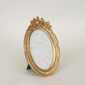 Κορνίζα Polyresin Χρυσή 14,5x1,5x19,5εκ. ESTHETI 756-12012