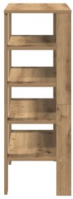 vidaXL Ράφι παπουτσιών Artisan Oak 61x32x87,5 cm Κατασκευασμένο ξύλο