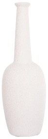 ΕΠΙΤΡΑΠΕΖΙΟ ΚΕΡΑΜΙΚΟ ΔΙΑΚΟΣΜΗΤΙΚΟ ELENDIL HM4592.01 ΥΠΟΛΕΥΚΟ ΚΡΥΣΤΑΛΛΙΚΟ Φ10x30Υ εκ
