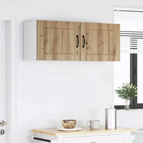 vidaXL Ντουλάπα Τοίχου LUCCA 2 pcs Artisan Δρυς Επεξεργασμένο Ξύλο