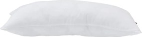 vidaXL Μαξιλάρι με μαξιλάρι Λευκό Βαμβάκι και Πολυεστέρας