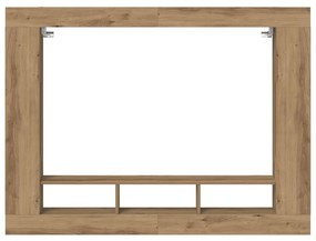 vidaXL Ντουλάπι TV artisan δρυς 152 x 22 x 113 εκ. Επεξεργασμένο ξύλο