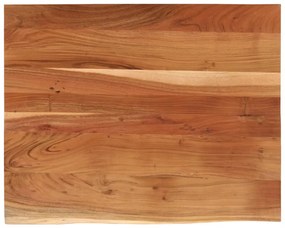 vidaXL Επιφάνεια Γραφείου Ορθογώνια 90x80x2,5 εκ. Μασίφ Ξύλο Ακακίας