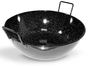 Σαγανάκι Βαθύ C/ASAS ES 02245 24cm Black Dinox 24cm Enamel