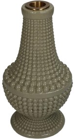 Κηροπήγιο ArteLibre Χάντρες Πράσινο Polyresin 10.8x10.8x19.3cm-05153593