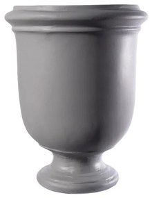 Supergreens Αμφορέας Τσιμεντένιος "Opulentia" Γκρι 56x56x70 εκ.