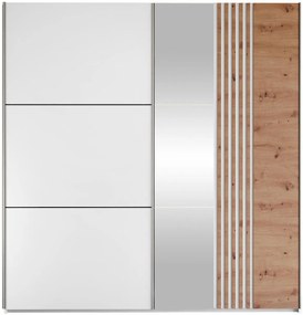 Ντουλάπα Sintra 203 συρόμενη-Leuko Fusiko