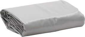 vidaXL Μουσαμάς Γκρι 5 x 7 μ. 650 γρ./μ²
