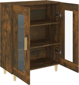 vidaXL Ντουλάπι Καπνιστή Δρυς 69,5 x 34 x 90 εκ. Επεξεργασμένο Ξύλο