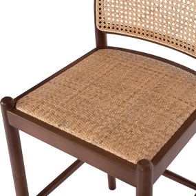 ΣΚΑΜΠΟ ΑΠΟ ΟΞΙΑ-RATTAN ΑΨΙΔΑ ΠΛΑΤΗ ΚΑΡΥΔΙ 43,5x50x98Yεκ.HM9408.04