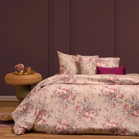 Σετ Σεντόνια Φανελένια Διπλά 205x260εκ. Peonia Rose Winter Line Mini Melinen 20003922